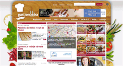 Desktop Screenshot of gastronomika.hr